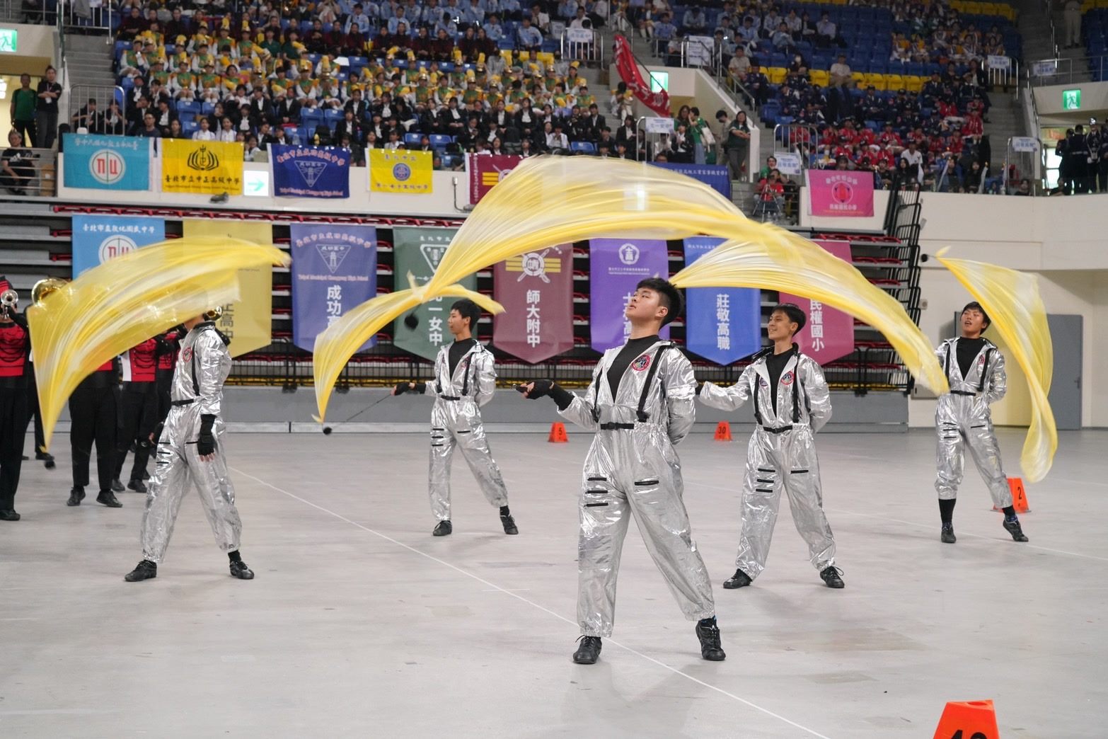 北市樂儀旗舞觀摩表演活動　蔣萬安鼓勵校園樂儀推向國際舞台
