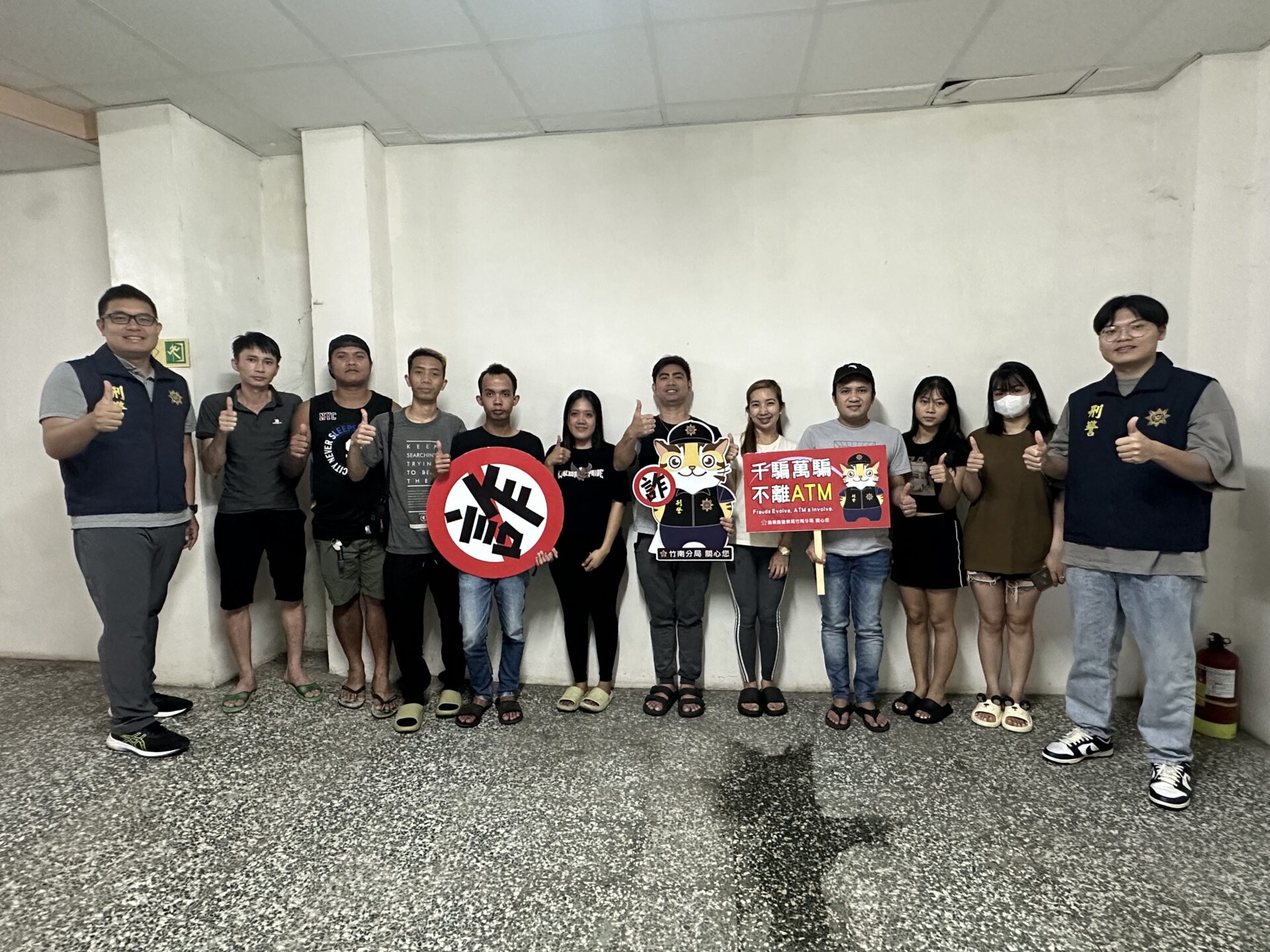 竹南警製作外語宣導短片　防止移工遭利用為詐騙集團共犯