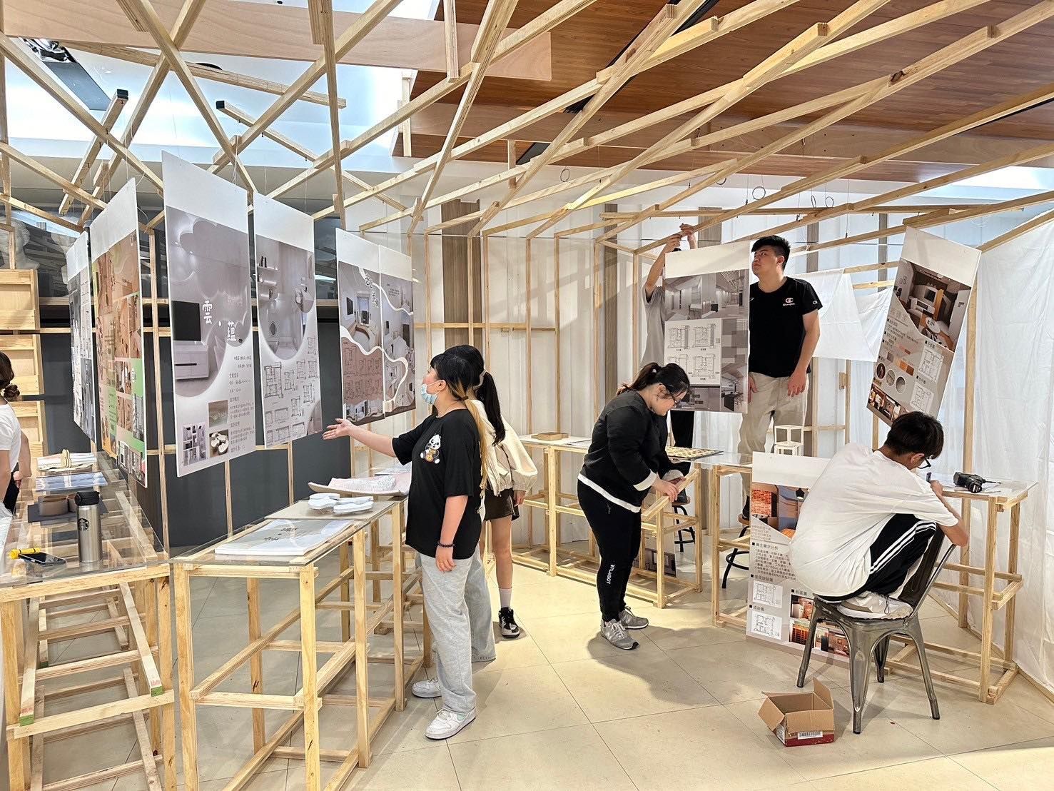 中原大學設計學院跨校聯手　永續成果展引環保風潮