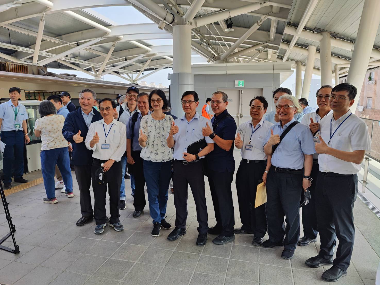 高雄捷運岡山路竹延伸線第一階段初勘通過 RK1捷運岡山車站目標6月底通車 高雄捷運岡山路竹延伸線第一階段初勘通過 RK1捷運岡山車站目標6月底通車