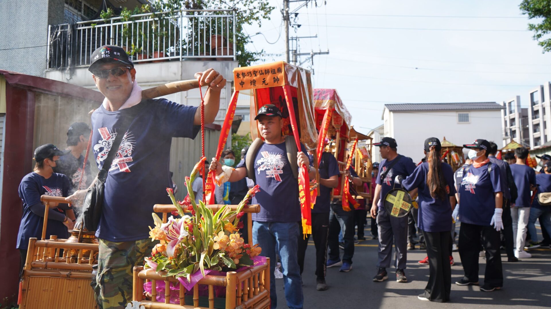 帶給鄉親安定力量！ 台中巧聖仙師「走」進花蓮祈福