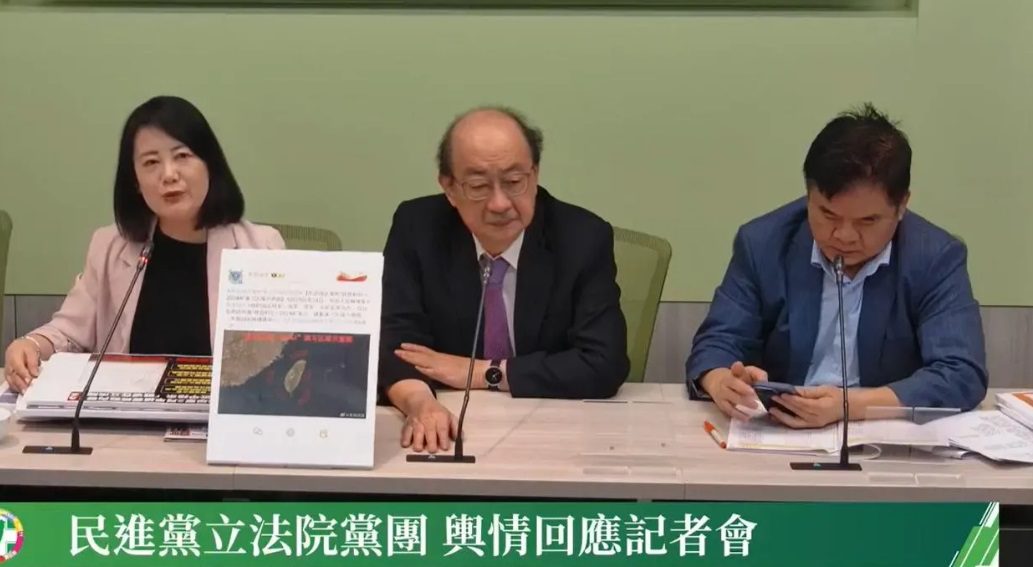 解放軍圍台軍演！柯建銘「膝蓋反應」：與在野黨裡應外合