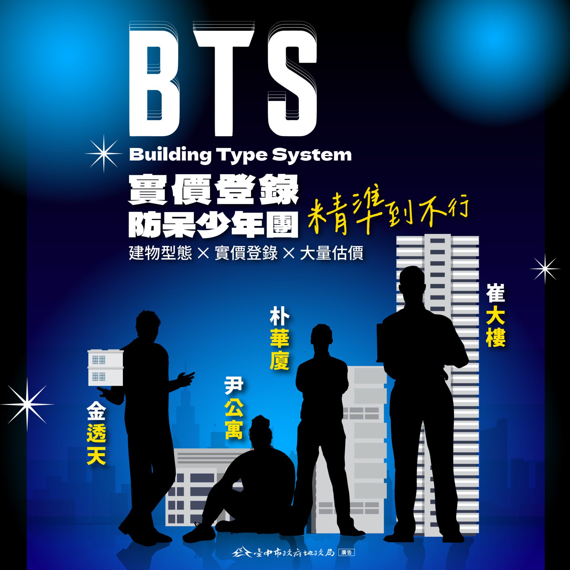 實價登錄正確性大躍升！ 中市「實價登錄BTS 防呆少年團」登場