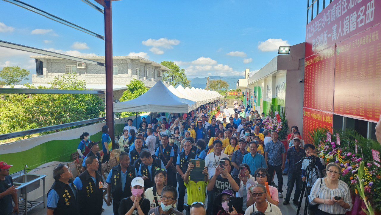 程勝開發捐出500包白沙屯媽祖聯名養生飯   期盼徒步進香時能夠人手一包