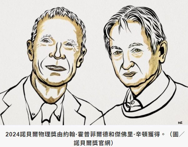 2024諾貝爾物理獎得主揭曉!美加2學者獲獎 2024諾貝爾物理獎得主揭曉!美加2學者獲獎