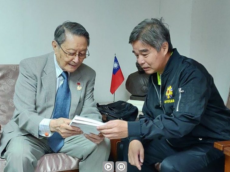 中華戰略學會認養向學青年 新北榮服處表達感謝 中華戰略學會認養向學青年 新北榮服處表達感謝
