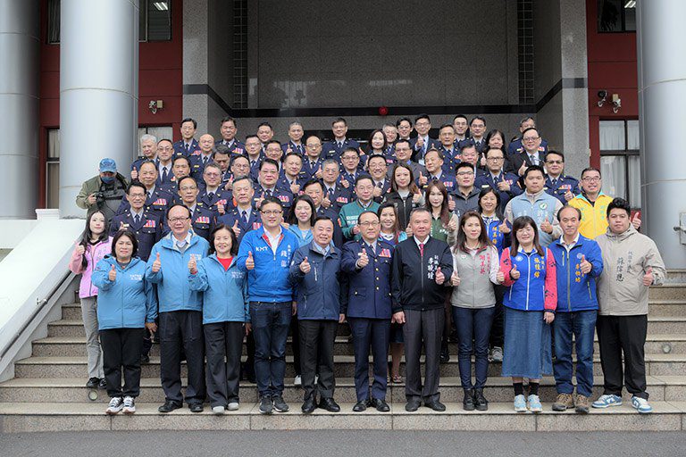 桃園市議會春安慰勞　邱奕勝議長率眾致贈加菜金暖心慰勞警消