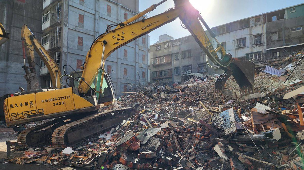 新北三重施工損鄰案 危險建築拆除完成 住戶持續安置