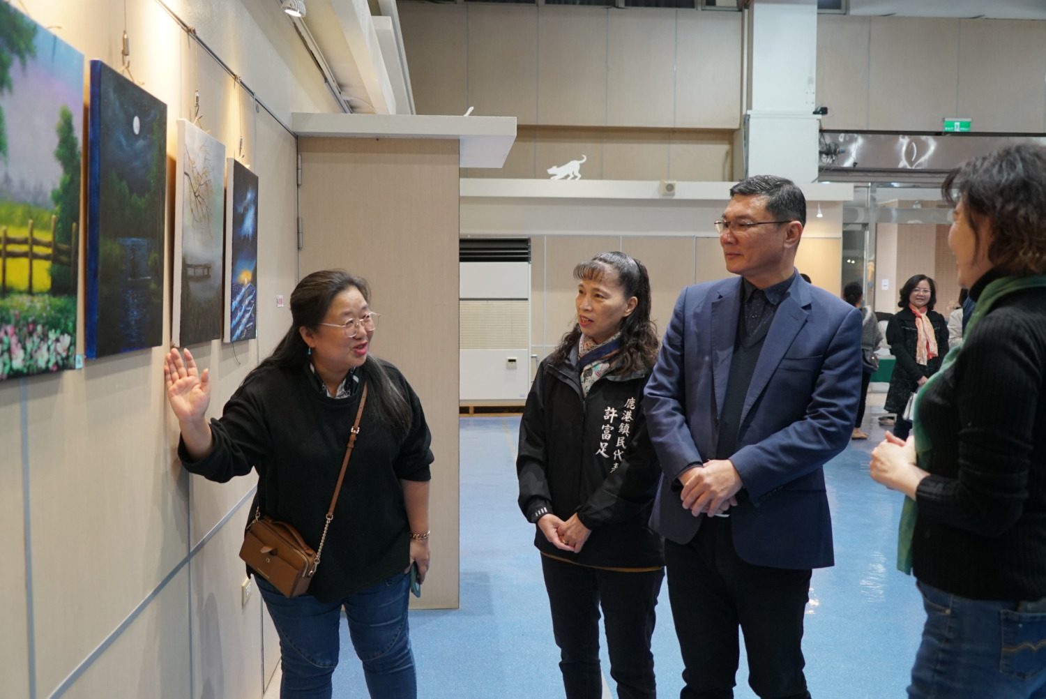 唐誼畫聚‧因畫而聚　唐誼壓克力畫師生聯展