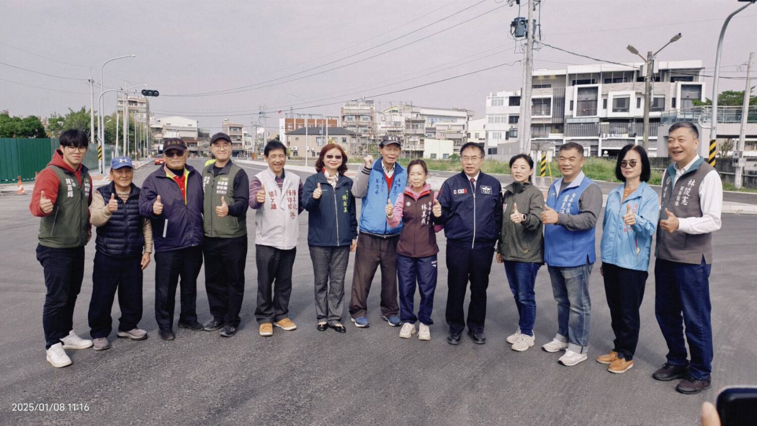 南市喜樹灣裡重劃工程進度達75％　黃偉哲親督已完工路段搶先通車