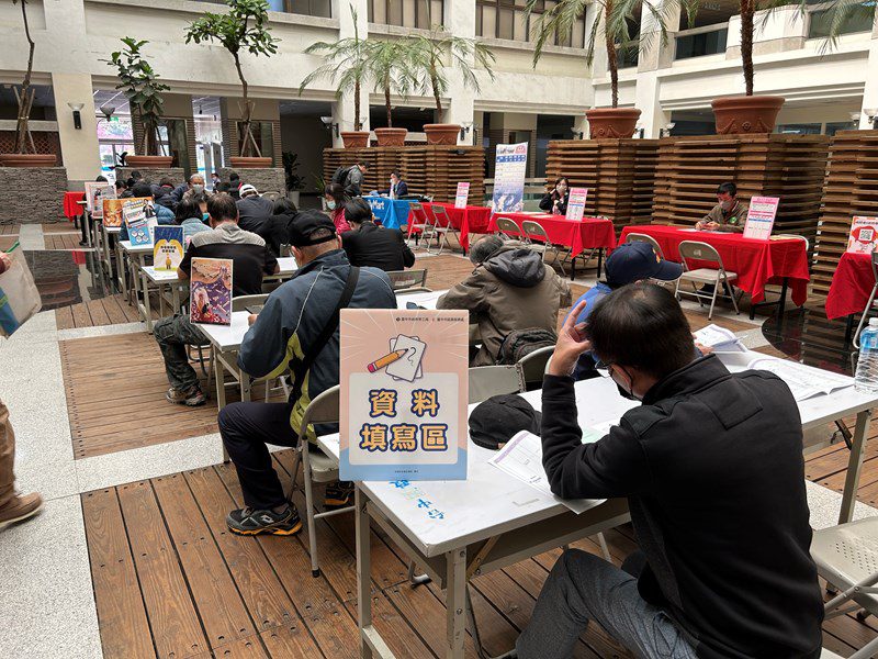 新春轉職五場徵才活動夯登場  中市府提供逾2,000工作機會