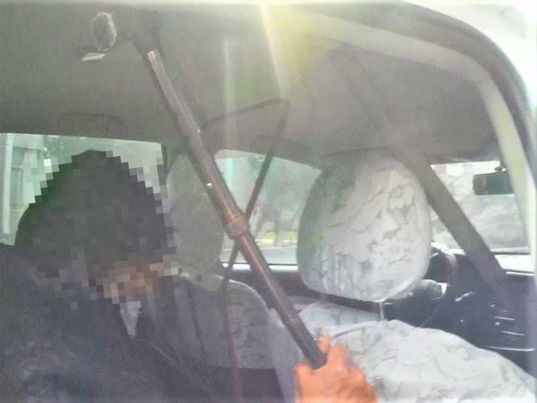 輔助車無油而熄火 興安警護送婦人返家 輔助車無油而熄火 興安警護送婦人返家