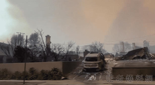 洛杉磯野火肆虐已逾10萬人撤離造成至少5死 馬斯克也PO出慘況影片