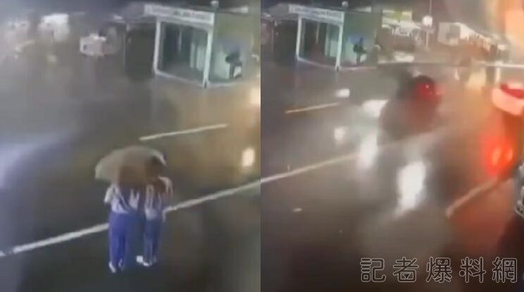 影／ 驚悚死亡車禍！2女過馬路被高速撞飛　噴到對向二度被撞1死1傷