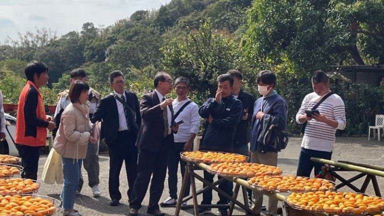 日台柿農交流 玄大USR計畫讓新埔更國際 日台柿農交流 玄大USR計畫讓新埔更國際