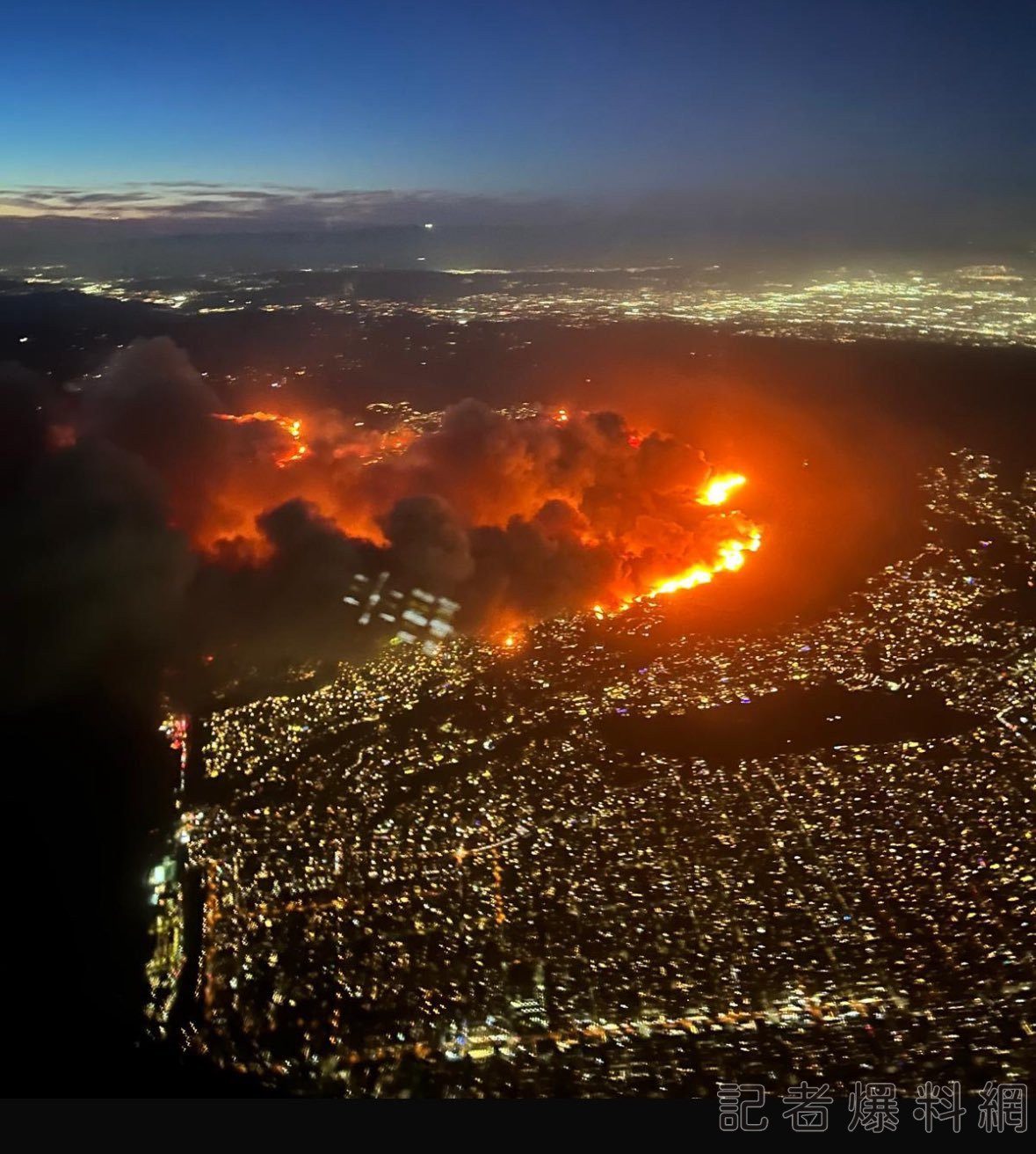 洛杉磯野火肆虐！NBA湖人VS黃蜂賽事延期　近18萬人撤離