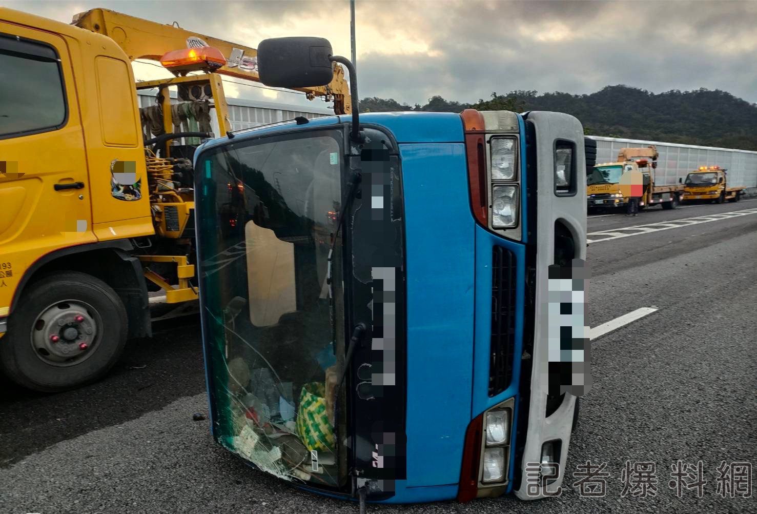 國道一號苗栗路段發生追撞事故 疑駕駛分心釀成輕傷 國道一號苗栗路段發生追撞事故 疑駕駛分心釀成輕傷