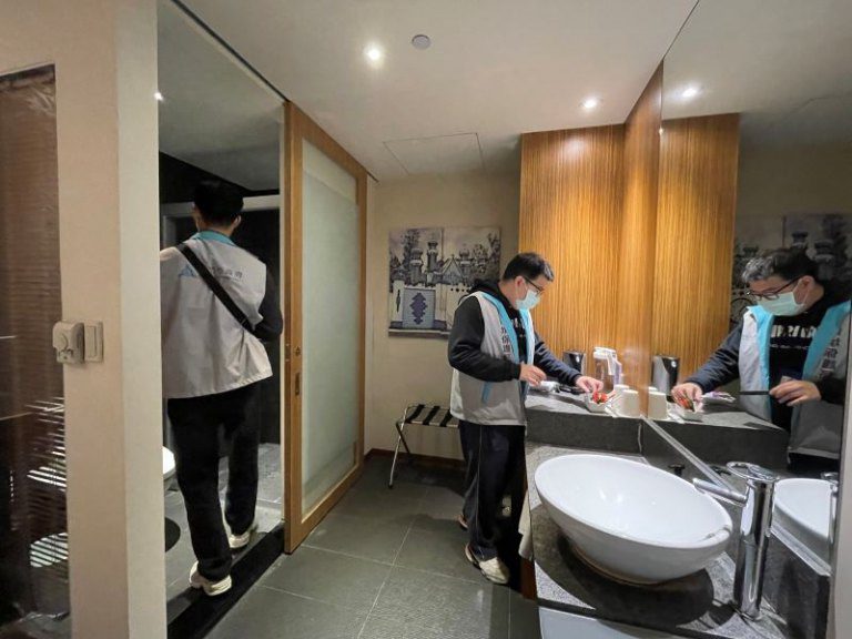 旅宿業禁用一次性備品! 竹市首波稽查全數合格 旅宿業禁用一次性備品! 竹市首波稽查全數合格