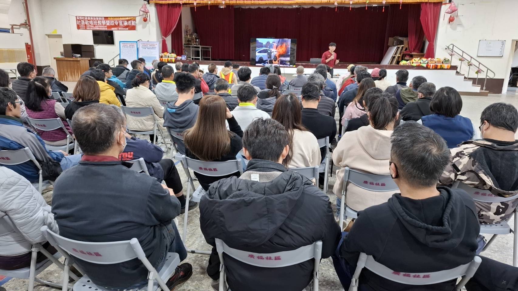 電動車火警頻傳 桃消新坡分隊加強業者防災觀念 電動車火警頻傳 桃消新坡分隊加強業者防災觀念