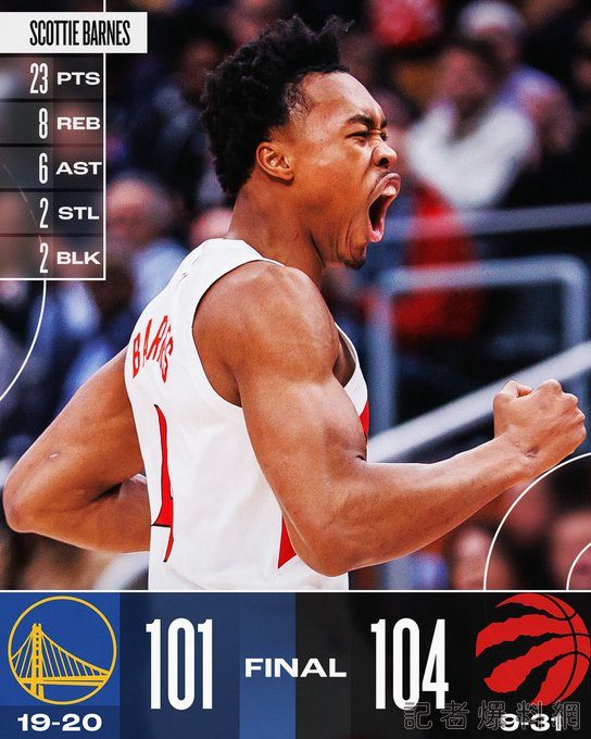 NBA／勇士遭暴龍逆轉！柯瑞空砍26分　希爾德「麵包」葬送勝利