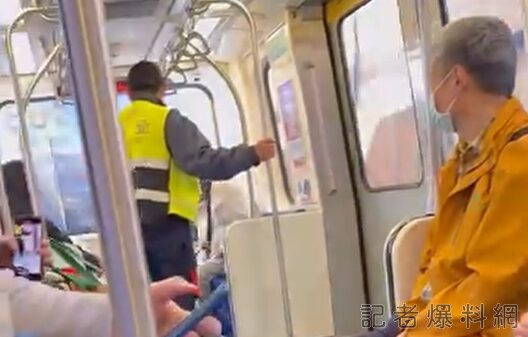 影／搭捷運喝飲料被抓！男乘客辯「不知道」　保全：倚老賣老