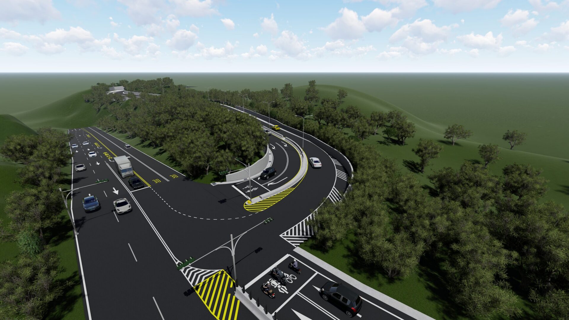 桃園龜山振興、文化一路口將打通銜接至青山路 預計明年完工 桃園龜山振興、文化一路口將打通銜接至青山路 預計明年完工