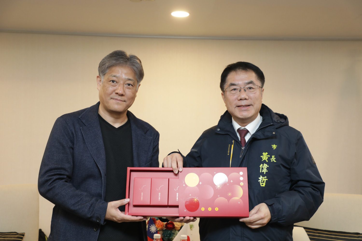 Compass集團親訪臺南  黃偉哲盼日本友人多認識、選購臺南好米