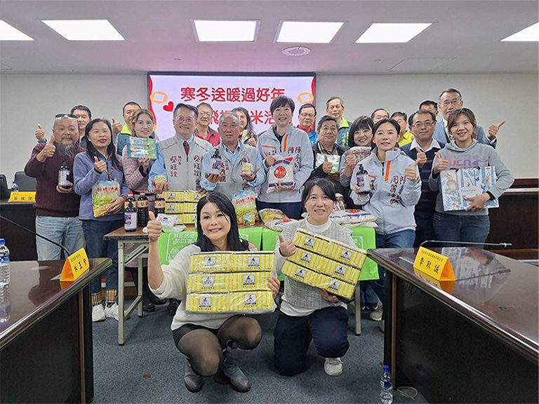 寒冬送暖過好年　愛心飛揚賑米1月19日登場