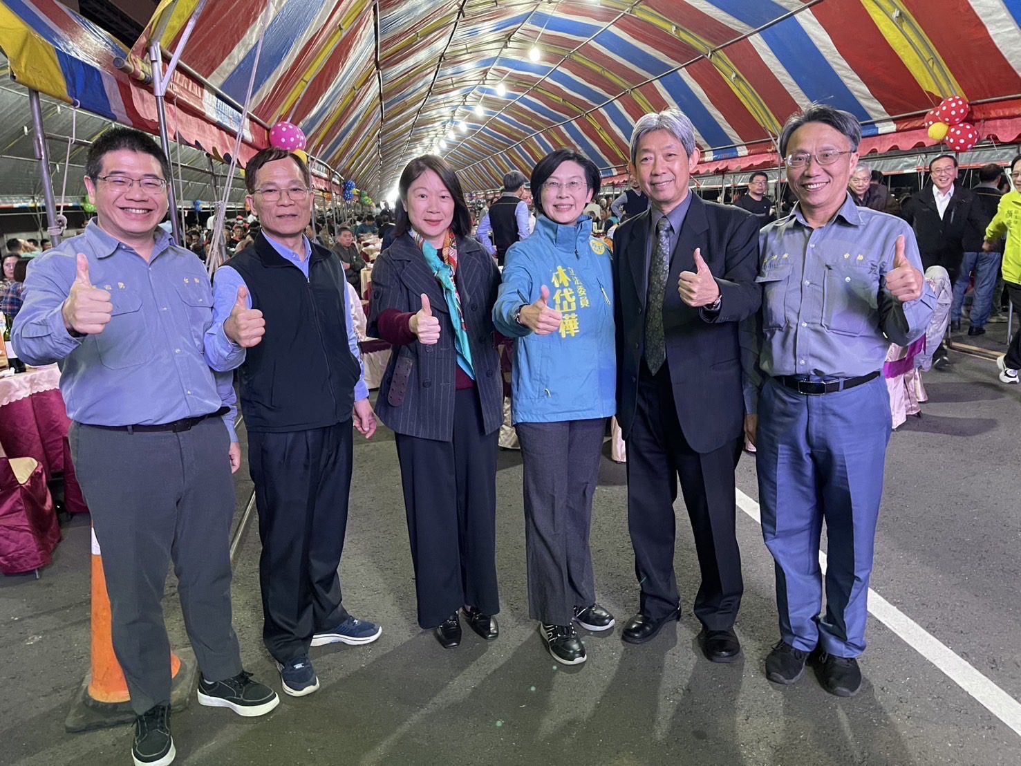 林岱樺出席台船尾牙 籲2月前簽訂更優團體協約 林岱樺出席台船尾牙 籲2月前簽訂更優團體協約