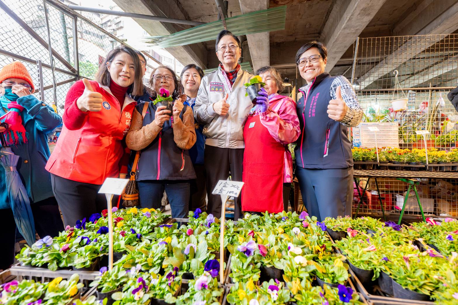 桃園假日花市1/18起連續16天不打烊 陪民眾共度春節 桃園假日花市1/18起連續16天不打烊 陪民眾共度春節