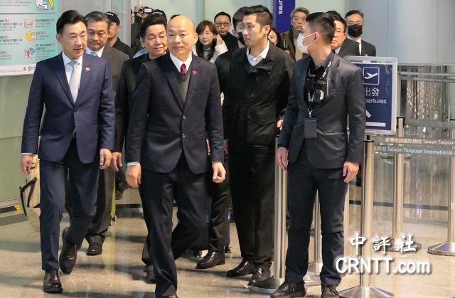 韓國瑜率團出席川普就職典禮 訪美旋風77小時 行程滿檔 韓國瑜率團出席川普就職典禮 訪美旋風77小時 行程滿檔