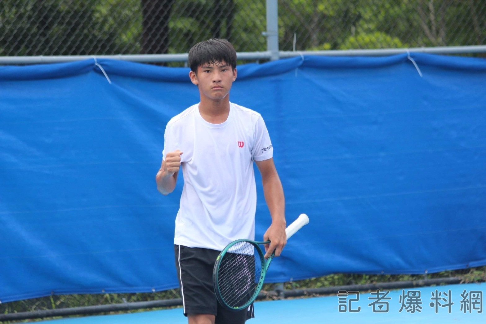 成功闖進第2輪! 台南網球少年選手陳冠守奪澳網首勝 成功闖進第2輪! 台南網球少年選手陳冠守奪澳網首勝