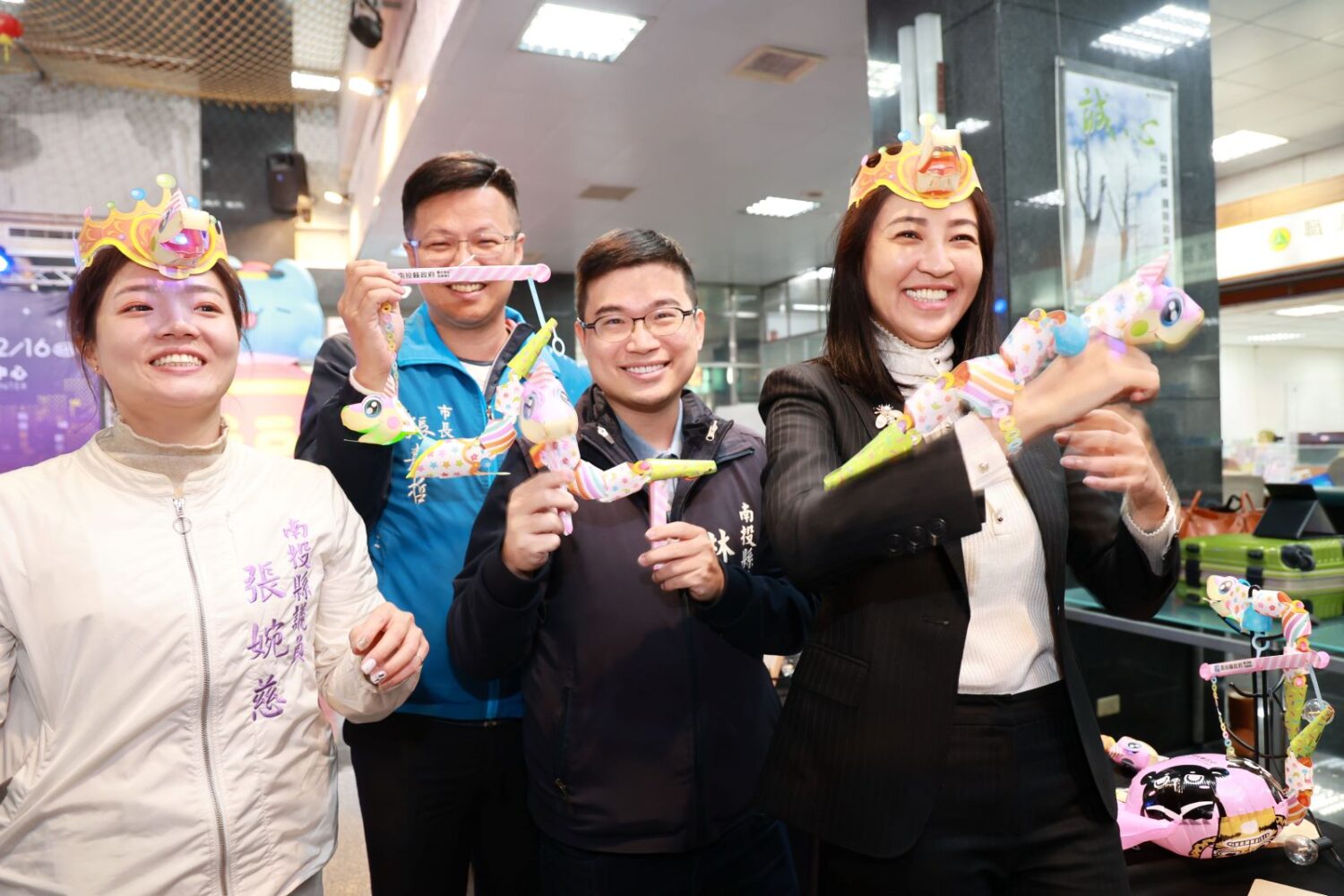 新春旅遊 南投燈會貓貓蟲咖波從陸上玩到天空