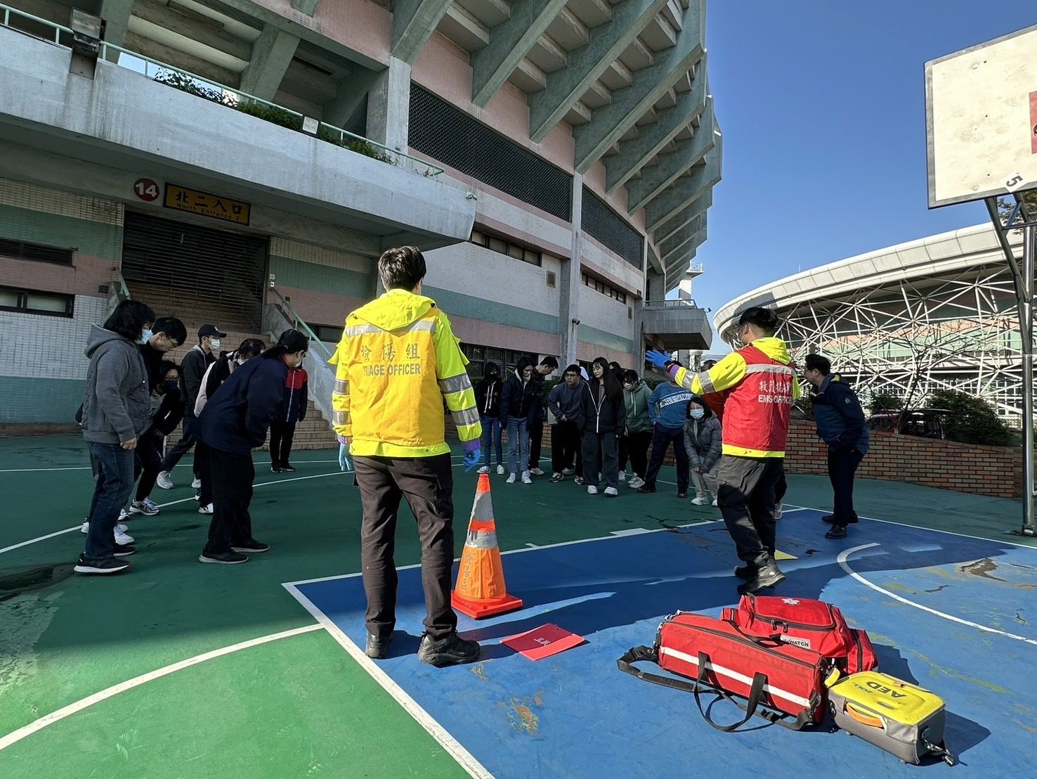 亞洲首場世壯運台灣登場 桃消三民分隊提前演練確保賽事順利 亞洲首場世壯運台灣登場 桃消三民分隊提前演練確保賽事順利