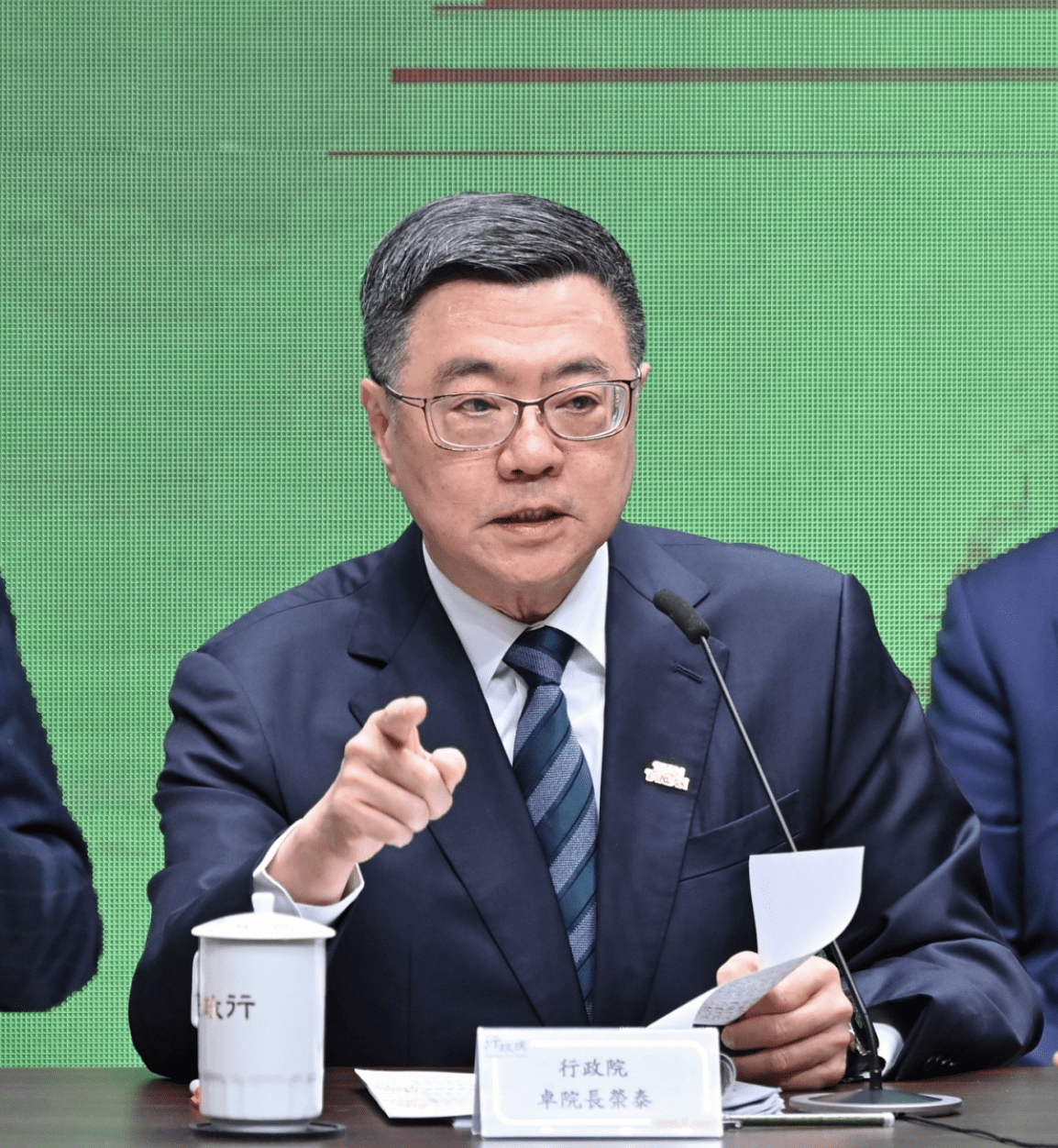 卓榮泰：黃國昌忙選黨主席故意刪預算 這是惡意報復