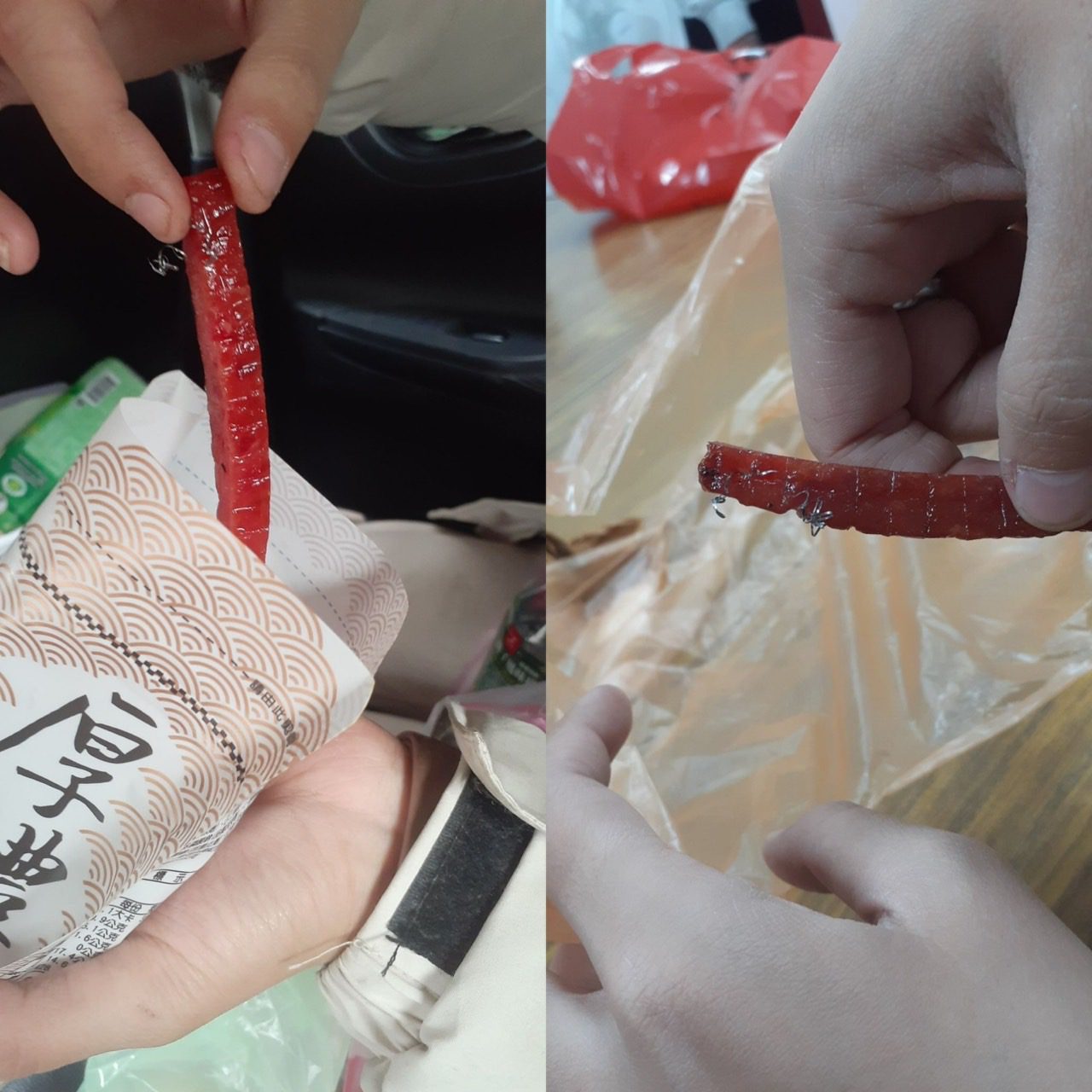 接連出包！年貨大街肉乾藏鋼絲 黃瓊慧怒批市府監管不力