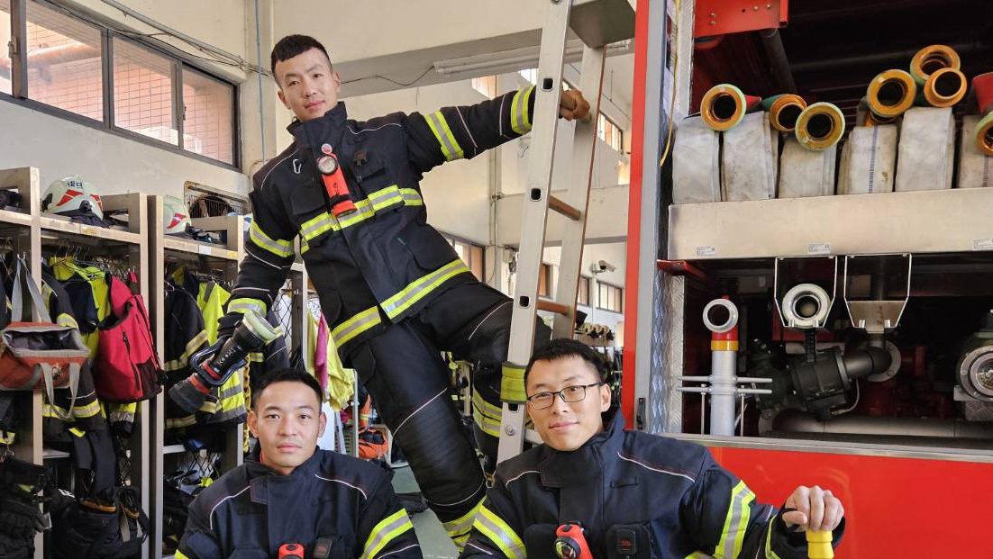 桃消復旦分隊生力軍報到 他受《火神的眼淚》鼓舞報考消防員 桃消復旦分隊生力軍報到 他受《火神的眼淚》鼓舞報考消防員