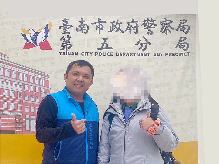 歲末年節溫馨圓夢　南市尋人高手再助離散31年母女團聚