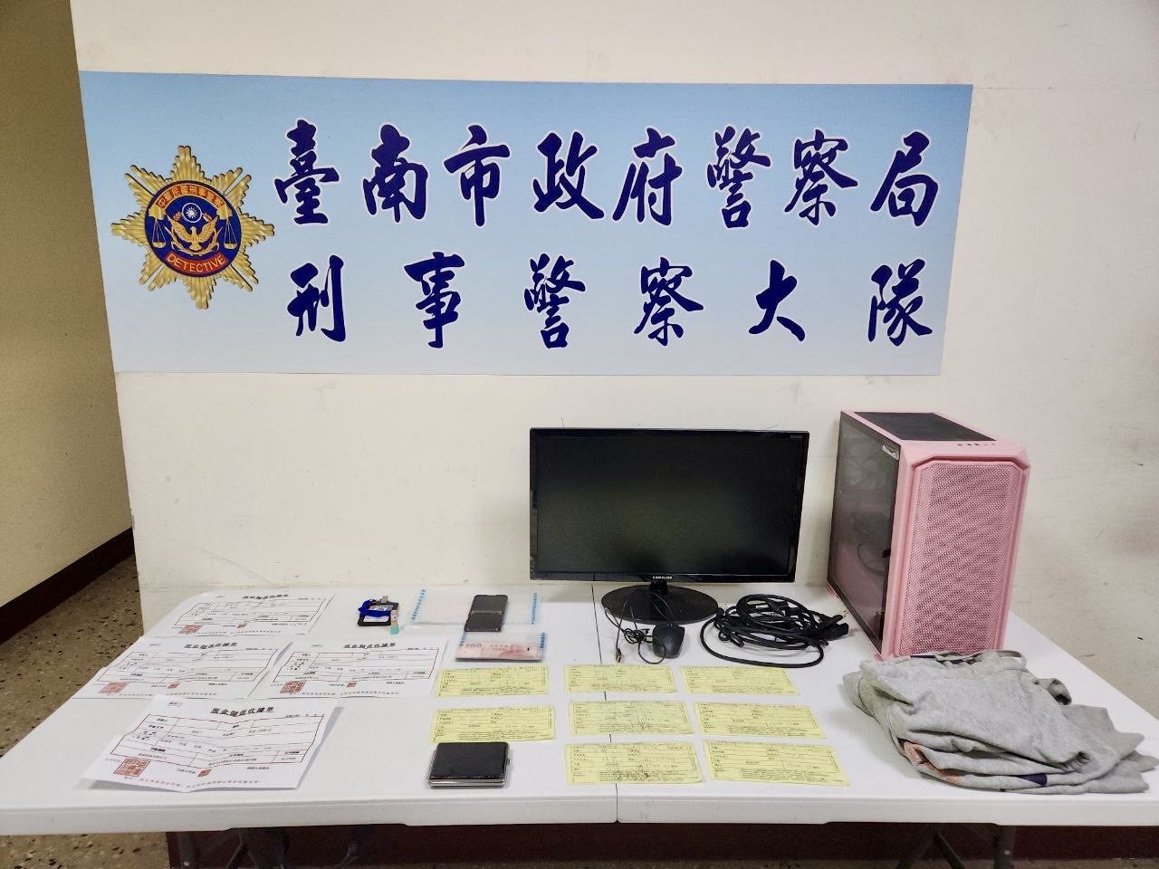 台南警方年前打詐專案查獲37詐欺集團225嫌犯 台南警方年前打詐專案查獲37詐欺集團225嫌犯