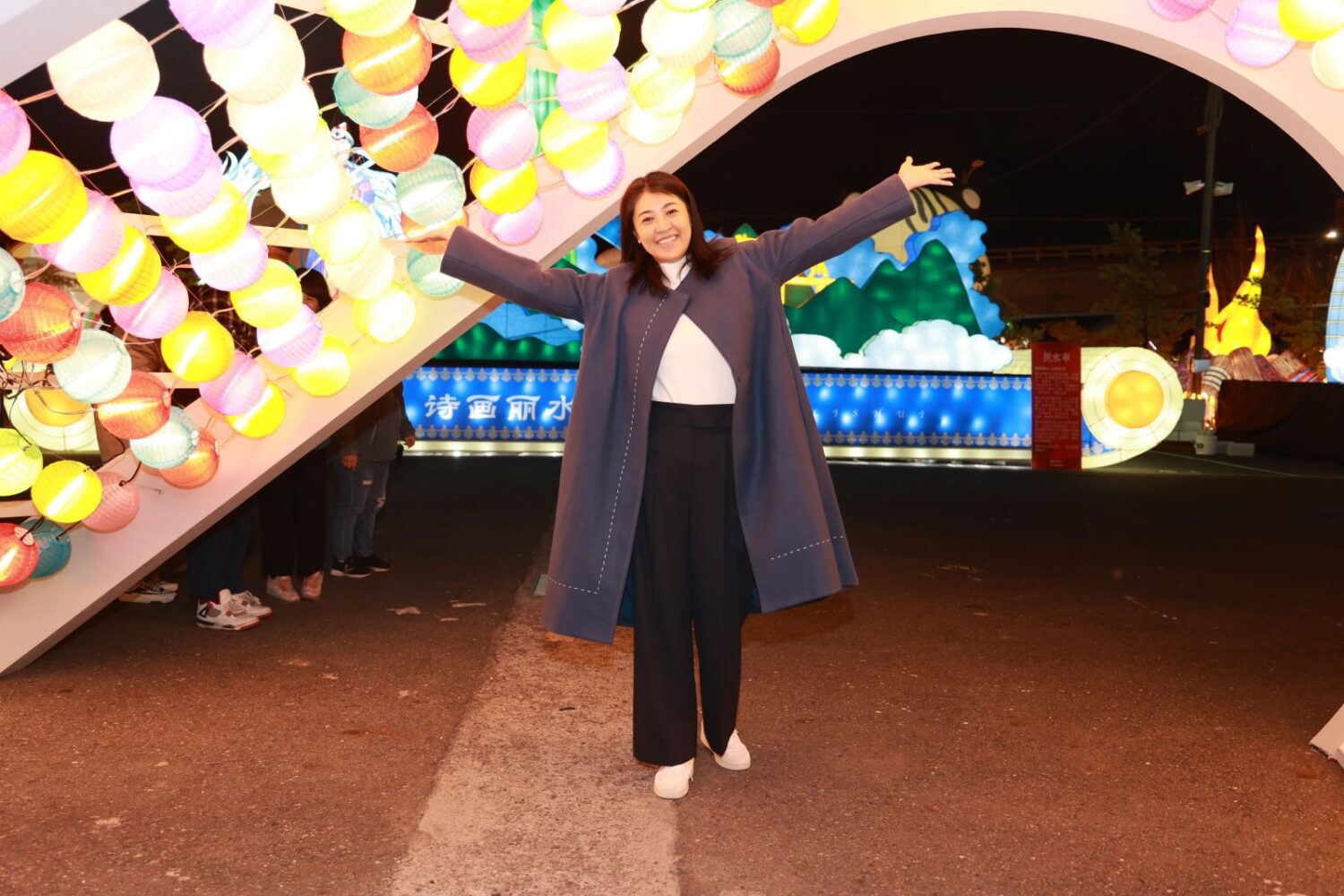 南投燈會試點燈 各燈區大放光芒