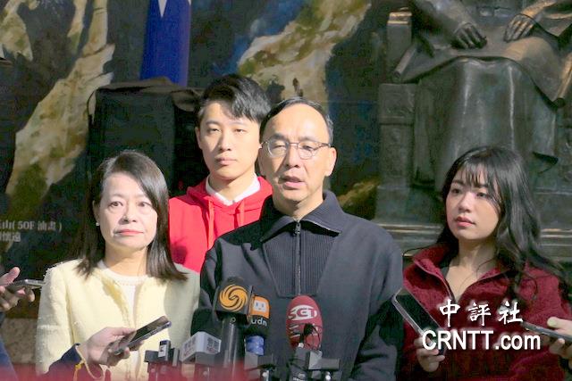 綠啟動大罷免 朱立倫:不畏戰也不怕戰 綠啟動大罷免 朱立倫:不畏戰也不怕戰