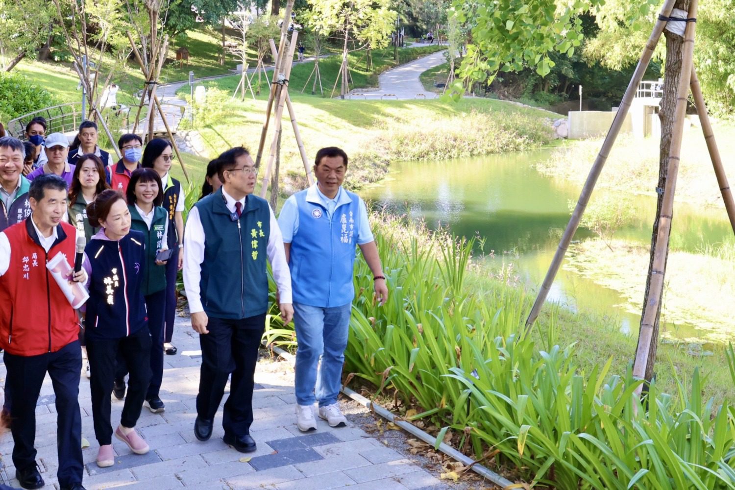 台南竹溪整治11年有成 打造市區最近森林公園供民眾休憩 台南竹溪整治11年有成 打造市區最近森林公園供民眾休憩