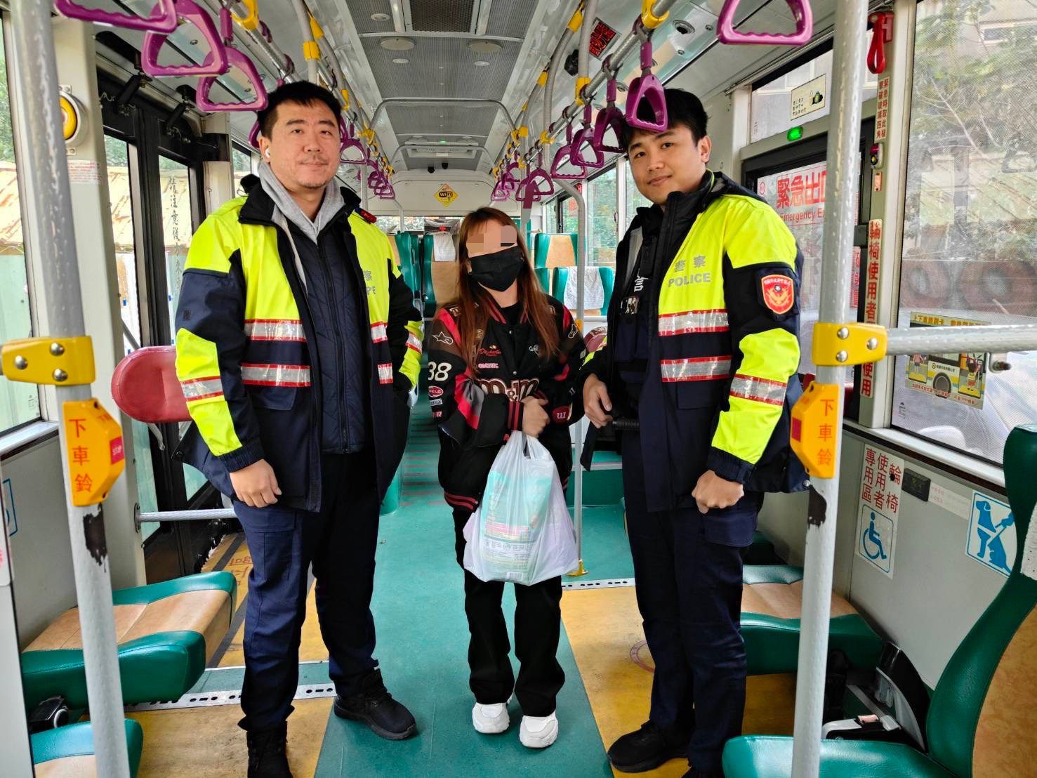 菲籍女移工慌張走進派出所 龍潭警火速解圍 菲籍女移工慌張走進派出所 龍潭警火速解圍