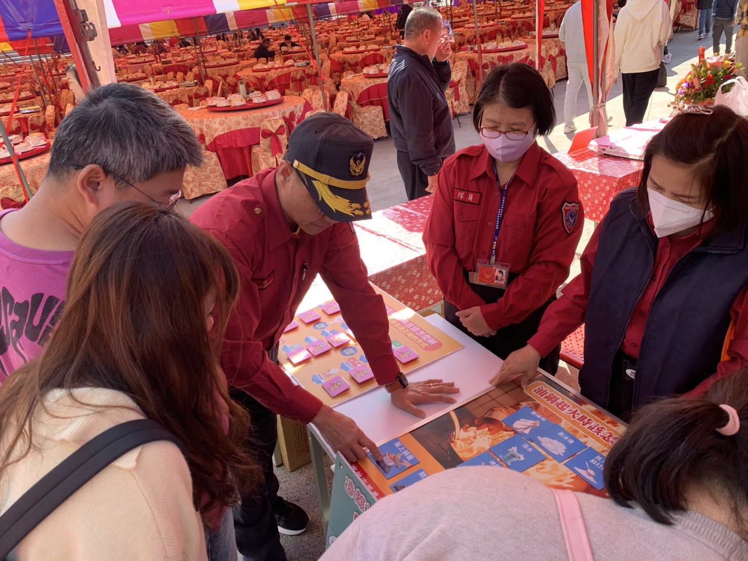 內門初二吃辦桌 消防知識交給你 蛇麼攏毋驚 內門初二吃辦桌 消防知識交給你 蛇麼攏毋驚