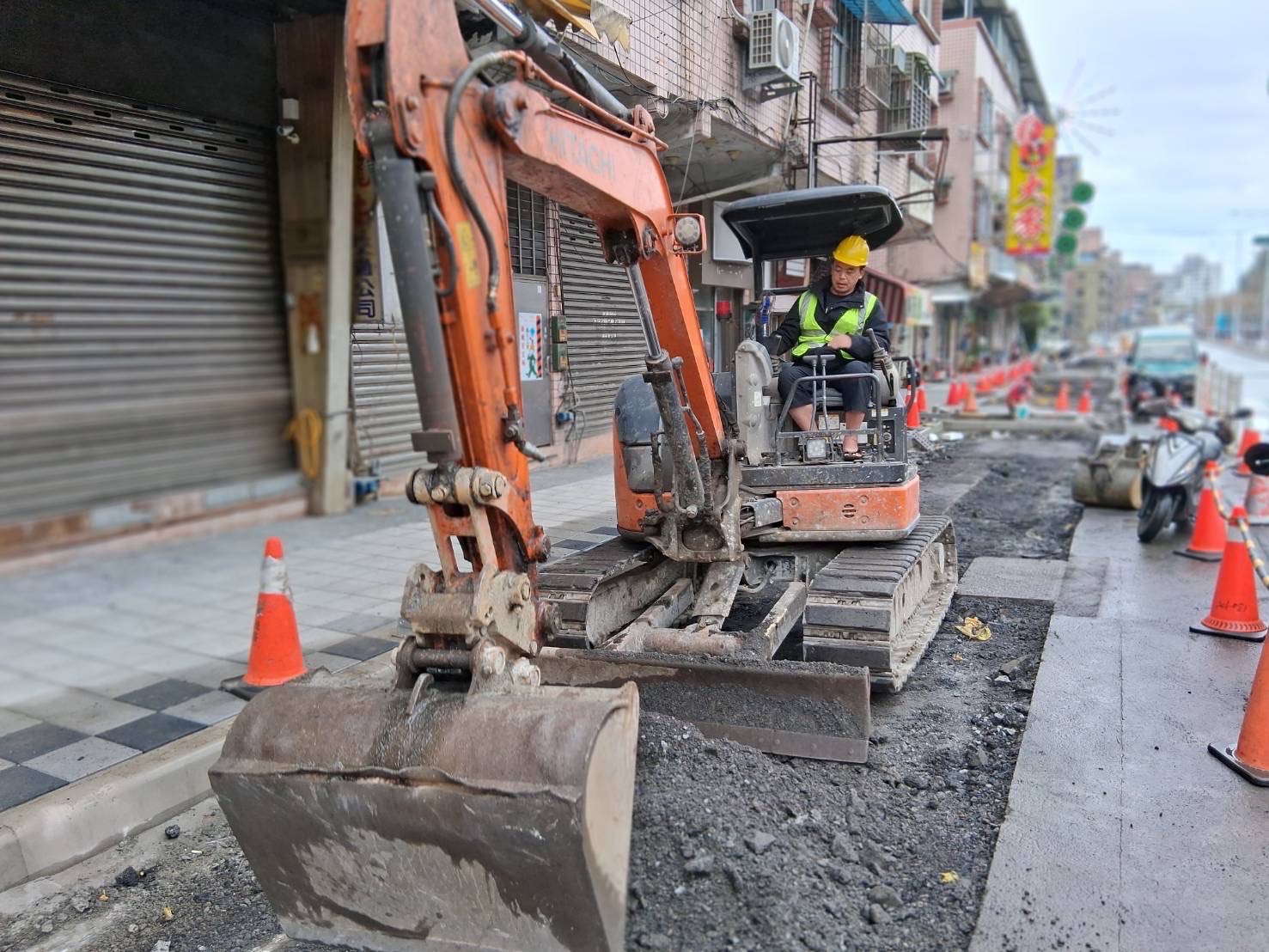 基隆市政府工務處目前正在推動南榮路環境改善工程