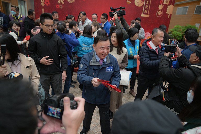 桃園市議會新春團拜　議長邱奕勝期許各黨議員為桃園發展攜手合作