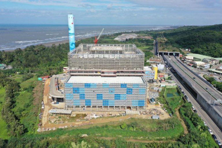 竹縣垃圾焚化爐年後復燒　吹管致生噪音敬請鄉親體諒