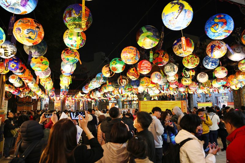 不受地震影響 臺南春節觀光熱潮連續三年突破千萬人次 不受地震影響 臺南春節觀光熱潮連續三年突破千萬人次