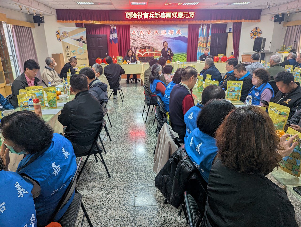 慶元宵、猜燈謎 嘉榮服處偕退伍軍人社團及榮民眷同樂 慶元宵、猜燈謎 嘉榮服處偕退伍軍人社團及榮民眷同樂