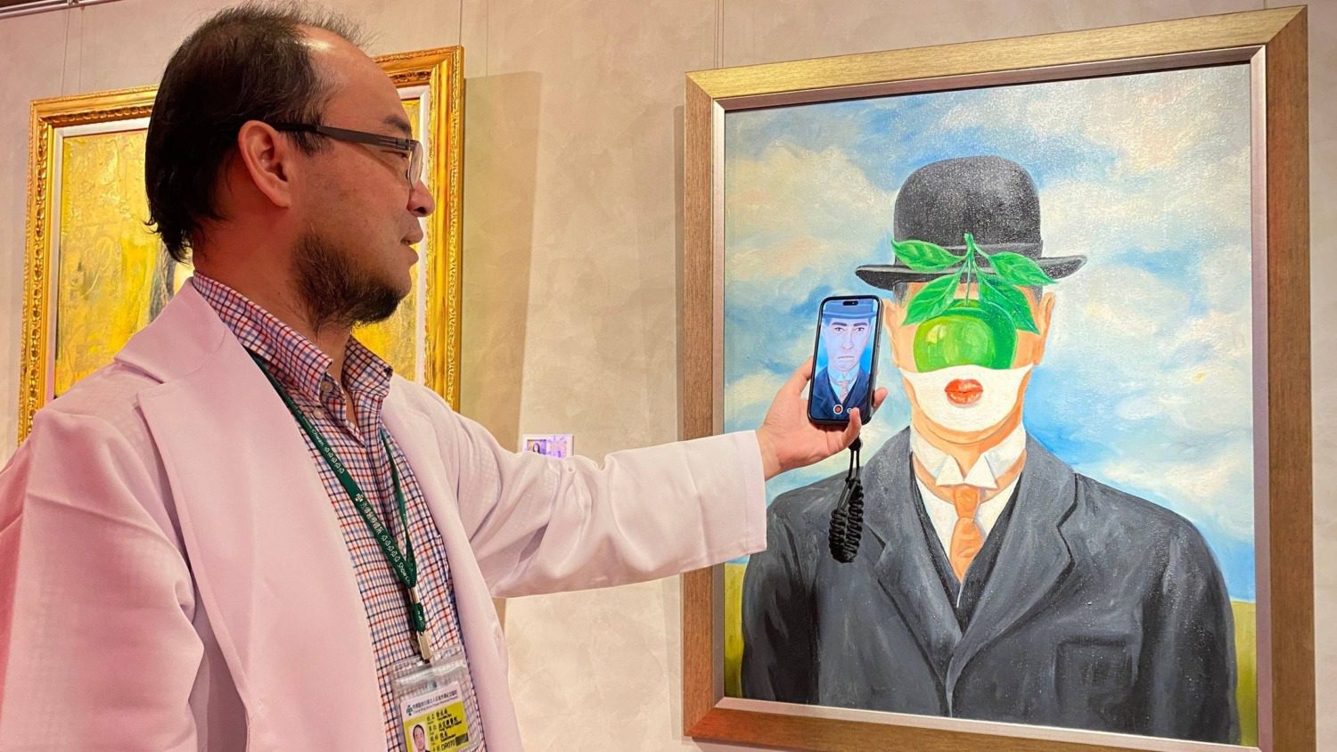 「我吻。故我在」藝術家簡明正讓愛與藝術在彰濱秀傳醫院綻放 「我吻。故我在」藝術家簡明正讓愛與藝術在彰濱秀傳醫院綻放